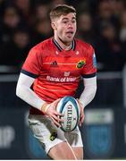 2 December 2022; Jack Crowley of Munster during the United Rugby Championship match between Edinburgh and Munster at the Dam Heath Stadium in Edinburgh, Scotland. Photo by Paul Devlin/Sportsfile