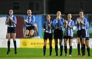 14 August 2022; Salthill Devon players react in the penalty shootout during the FAI Women’s U17 Cup Final match between Salthill Devon FC and Claremorris FC at Eamon Deacy Park in Galway. Photo by Harry Murphy/Sportsfile