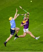 29 January 2022; Conor McDonald of Wexford in action against Daire Gray of Dublin during the Walsh Cup Final match between Dublin and Wexford at Croke Park in Dublin. Photo by Stephen McCarthy/Sportsfile