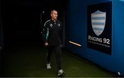 10 December 2022; Leinster senior coach Stuart Lancaster before the Heineken Champions Cup Pool A Round 1 match between Racing 92 and Leinster at Stade Océane in Le Havre, France. Photo by Harry Murphy/Sportsfile