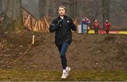 10 December 2022; Jodie McCann of Ireland during the official training session ahead of the SPAR European Cross Country Championships at Piemonte-La Mandria Park in Turin, Italy. Photo by Sam Barnes/Sportsfile