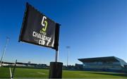 10 December 2022; An EPCR Challenge Cup branded corner flag before the EPCR Challenge Cup Pool A Round 1 match between Connacht and Newcastle Falcons at The Sportsground in Galway. Photo by Seb Daly/Sportsfile