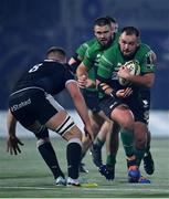 10 December 2022; Jack Aungier of Connacht in action against Callum Chick of Newcastle Falcons during the EPCR Challenge Cup Pool A Round 1 match between Connacht and Newcastle Falcons at The Sportsground in Galway. Photo by Seb Daly/Sportsfile