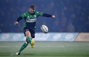 10 December 2022; David Hawkshaw of Connacht kicks a conversion during the EPCR Challenge Cup Pool A Round 1 match between Connacht and Newcastle Falcons at The Sportsground in Galway. Photo by Seb Daly/Sportsfile