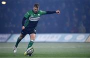10 December 2022; David Hawkshaw of Connacht kicks a conversion during the EPCR Challenge Cup Pool A Round 1 match between Connacht and Newcastle Falcons at The Sportsground in Galway. Photo by Seb Daly/Sportsfile