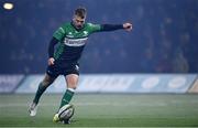10 December 2022; David Hawkshaw of Connacht kicks a conversion during the EPCR Challenge Cup Pool A Round 1 match between Connacht and Newcastle Falcons at The Sportsground in Galway. Photo by Seb Daly/Sportsfile