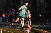11 December 2022; Dean Casey of Ireland, competing in the U20 men's 6000m during the SPAR European Cross Country Championships at Piemonte-La Mandria Park in Turin, Italy. Photo by Sam Barnes/Sportsfile