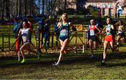 11 December 2022; Jodie McCann of Ireland, competing in the U23 Women's 6500m during the SPAR European Cross Country Championships at Piemonte-La Mandria Park in Turin, Italy. Photo by Sam Barnes/Sportsfile