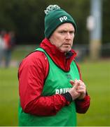 11 December 2022; Fossa manager Adrian Sheehan during the AIB Munster GAA Football Junior Club Championship Final match between Fossa and Kilmurry at Mallow GAA Sports Complex in Cork. Photo by Michael P Ryan/Sportsfile