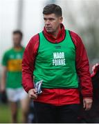 11 December 2022; Fossa coach Eamonn Fitzmaurice during the AIB Munster GAA Football Junior Club Championship Final match between Fossa and Kilmurry at Mallow GAA Sports Complex in Cork. Photo by Michael P Ryan/Sportsfile