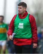 11 December 2022; Fossa coach Eamonn Fitzmaurice during the AIB Munster GAA Football Junior Club Championship Final match between Fossa and Kilmurry at Mallow GAA Sports Complex in Cork. Photo by Michael P Ryan/Sportsfile