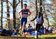 11 December 2022; Jakob Ingebrigtsen of Norway competing in the senior men's 10000m during the SPAR European Cross Country Championships at Piemonte-La Mandria Park in Turin, Italy. Photo by Sam Barnes/Sportsfile