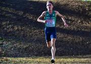11 December 2022; Brian Fay of Ireland competing in the senior men's 10000m during the SPAR European Cross Country Championships at Piemonte-La Mandria Park in Turin, Italy. Photo by Sam Barnes/Sportsfile