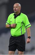 10 December 2022; Referee Jonathan Murphy during the 2022 currentaccount.ie LGFA All-Ireland Senior Club Football Championship Final match between Donaghmoyne of Monaghan, and Kilkerrin-Clonberne of Galway at Croke Park in Dublin. Photo by Tyler Miller/Sportsfile