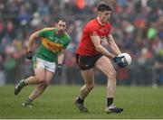 11 December 2022; Matt Rennie of Fossa during the AIB Munster GAA Football Junior Club Championship Final match between Fossa and Kilmurry at Mallow GAA Sports Complex in Cork. Photo by Michael P Ryan/Sportsfile