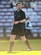 4 December 2022; Referee Jerome Henry during the AIB Connacht GAA Football Senior Club Championship Final match between Moycullen and Tourlestrane at Pearse Stadium in Galway. Photo by Ben McShane/Sportsfile