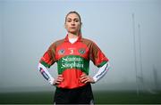 13 December 2022; Emma Gaffney of James Stephens, Kilkenny, in attendance at James Stephens club grounds today ahead of the 2022 AIB Camogie All-Ireland Intermediate Club Championship Final, which takes place this Saturday, December 17th at 4.15pm at Croke Park. The AIB Camogie All-Ireland Club Championships features some of #TheToughest players from communities all across Ireland. It is these very communities that the players represent that make the AIB Camogie All-Ireland Club Championships unique. Now in its 10th year supporting the Camogie Club Championships, AIB is extremely proud to once again celebrate the communities that play such a role in sustaining our national games. Photo by David Fitzgerald/Sportsfile