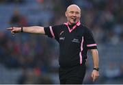 10 December 2022; Referee Gus Chapman during the 2022 currentaccount.ie LGFA All-Ireland Intermediate Club Football Championship Final match between Longford Slashers of Longford and Mullinahone of Tipperary at Croke Park in Dublin. Photo by Ben McShane/Sportsfile