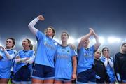 10 December 2022; Longford Slashers players celebrate after the 2022 currentaccount.ie LGFA All-Ireland Intermediate Club Football Championship Final match between Longford Slashers of Longford and Mullinahone of Tipperary at Croke Park in Dublin. Photo by Ben McShane/Sportsfile