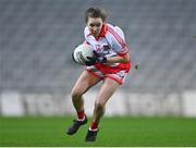 10 December 2022; Lauren Garland of Donaghmoyne during the 2022 currentaccount.ie LGFA All-Ireland Senior Club Football Championship Final match between Donaghmoyne of Monaghan, and Kilkerrin-Clonberne of Galway at Croke Park in Dublin. Photo by Ben McShane/Sportsfile