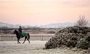 13 December 2022; Janita Sletbakk on Shanghai Dragon, part of the string of trainer Johnny Murtagh on the gallops at the Curragh, Co Kildare. Photo by David Fitzgerald/Sportsfile