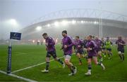 11 December 2022; Munster players including Peter O'Mahony, Tadhg Beirne and Craig Casey before the Heineken Champions Cup Pool B Round 1 match between Munster and Toulouse at Thomond Park in Limerick. Photo by Harry Murphy/Sportsfile