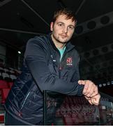 13 December 2022; Iain Henderson poses for a portrait following an Ulster Rugby press conference at Kingspan Stadium in Belfast. Photo by John Dickson/Sportsfile