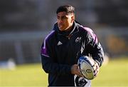 14 December 2022; Malakai Fekitoa during a Munster Rugby squad training session at Thomond Park in Limerick. Photo by Piaras Ó Mídheach/Sportsfile