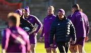 14 December 2022; John Ryan, centre, during a Munster Rugby squad training session at Thomond Park in Limerick. Photo by Piaras Ó Mídheach/Sportsfile
