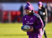 14 December 2022; Rory Scannell during a Munster Rugby squad training session at Thomond Park in Limerick. Photo by Piaras Ó Mídheach/Sportsfile