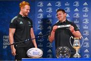 14 December 2022; Leinster player Tadhg Furlong draws Naas RFC in the Tom Darcy Cup draw during the Leinster Rugby Clubs / Schools Draw at Leinster HQ in Dublin. Photo by Ben McShane/Sportsfile