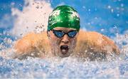15 December 2022; Luke Jeal of Nova Centurion SC competing in the Men's 200m butterfly final during day one of the Irish National Winter Swimming Championships 2022 at the National Aquatic Centre, on the Sport Ireland Campus, in Dublin. Photo by David Fitzgerald/Sportsfile