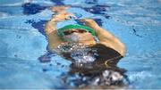 15 December 2022; Niamh Coyne of National Centre Dublin competing in the 100m Women's Individual Medley final during day one of the Irish National Winter Swimming Championships 2022 at the National Aquatic Centre, on the Sport Ireland Campus, in Dublin. Photo by David Fitzgerald/Sportsfile