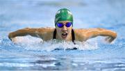 16 December 2022; Shae Stewart of Bramcote SC competes in the heats of the Women's 400m Individual Medley during day two of the Irish National Winter Swimming Championships 2022 at the National Aquatic Centre, on the Sport Ireland Campus, in Dublin. Photo by David Fitzgerald/Sportsfile