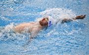 16 December 2022; Barry McClements of Ards SC competes in the heats of the Men's 100m backstroke during day two of the Irish National Winter Swimming Championships 2022 at the National Aquatic Centre, on the Sport Ireland Campus, in Dublin. Photo by David Fitzgerald/Sportsfile