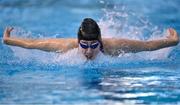 16 December 2022; Róisín Ní Ríain of Limerick SC competes in the heats of the Women's 50m butterfly during day two of the Irish National Winter Swimming Championships 2022 at the National Aquatic Centre, on the Sport Ireland Campus, in Dublin. Photo by David Fitzgerald/Sportsfile