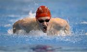 16 December 2022; Matthew Hamilton of Lisburn Swimming club competes in the Men's 400m Individual Medley final during day two of the Irish National Winter Swimming Championships 2022 at the National Aquatic Centre, on the Sport Ireland Campus, in Dublin. Photo by David Fitzgerald/Sportsfile