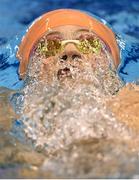16 December 2022; Aidan Gerst of Hamilton Aquatics Dubai competes in the Men's 400m Individual Medley final during day two of the Irish National Winter Swimming Championships 2022 at the National Aquatic Centre, on the Sport Ireland Campus, in Dublin. Photo by David Fitzgerald/Sportsfile
