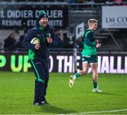 16 December 2022; Connacht head coach Peter Wilkins before the EPCR Challenge Cup Pool A Round 2 match between CA Brive and Connacht at the Stade Amédée-Doménech in Brive, France. Photo by Manuel Blondeau/Sportsfile