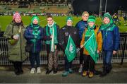 16 December 2022; Connacht supporters before the EPCR Challenge Cup Pool A Round 2 match between CA Brive and Connacht at the Stade Amédée-Doménech in Brive, France. Photo by Manuel Blondeau/Sportsfile