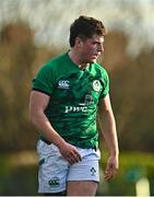 17 December 2022; Gus McCarthy of Ireland during the U20 Rugby International Friendly match between Ireland and Italy at Clontarf RFC in Dublin. Photo by Sam Barnes/Sportsfile