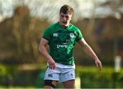17 December 2022; Gus McCarthy of Ireland during the U20 Rugby International Friendly match between Ireland and Italy at Clontarf RFC in Dublin. Photo by Sam Barnes/Sportsfile