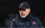 17 December 2022; Ulster head coach Dan McFarland before the Heineken Champions Cup Pool B Round 2 match between Ulster and La Rochelle at Aviva Stadium in Dublin. Photo by Ramsey Cardy/Sportsfile