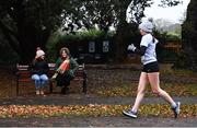 18 December 2022; Spectators look on during the 123.ie National Race Walk Championships at St. Anne's Park in Raheny, Dublin. Photo by Ben McShane/Sportsfile