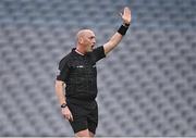 18 December 2022; Referee John Keenan during the AIB GAA Hurling All-Ireland Senior Club Championship Semi-Final match between Dunloy Cuchullains of Antrim and St Thomas of Galway at Croke Park in Dublin. Photo by Sam Barnes/Sportsfile