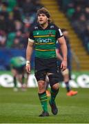 18 December 2022; Angus Scott-Young of Northampton Saints during the Heineken Champions Cup Pool B Round 2 match between Northampton Saints and Munster at Franklin's Gardens in Northampton, England. Photo by Seb Daly/Sportsfile
