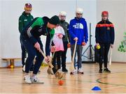 19 December 2022; Limerick hurler Declan Hannon at the inaugural GAA Vision Sports Hurling Event, which was held at at Gaelscoil Chaladh an Treoigh in Newcastle, Limerick, where Limerick hurling stars Declan Hannon and Aaron Costello were in attendance. Photo by Piaras Ó Mídheach/Sportsfile