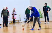 19 December 2022; Lee Moran from Athy in Kildare at the inaugural GAA Vision Sports Hurling Event, which was held at at Gaelscoil Chaladh an Treoigh in Newcastle, Limerick, where Limerick hurling stars Declan Hannon and Aaron Costello were in attendance. Photo by Piaras Ó Mídheach/Sportsfile