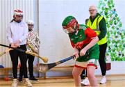 19 December 2022; Kara Maughan from Ballina in Mayo at the inaugural GAA Vision Sports Hurling Event, which was held at at Gaelscoil Chaladh an Treoigh in Newcastle, Limerick, where Limerick hurling stars Declan Hannon and Aaron Costello were in attendance. Photo by Piaras Ó Mídheach/Sportsfile