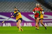 17 December 2022; Cassie Fitzpatrick of Clonduff during the AIB All-Ireland Intermediate Camogie Club Championship Final match between Clonduff of Down and James Stephens of Kilkenny at Croke Park in Dublin. Photo by Piaras Ó Mídheach/Sportsfile